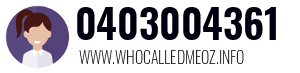 Telephone number 0403004361 0403004361